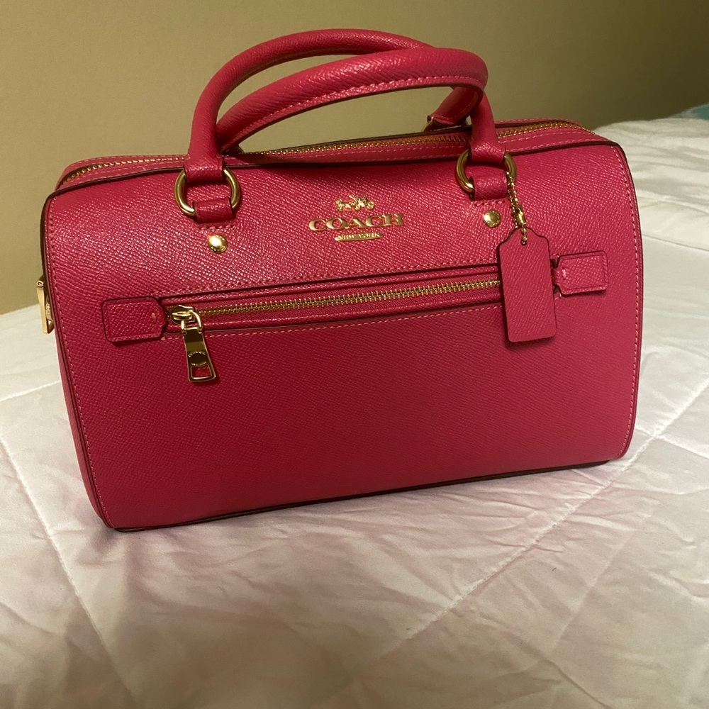 Coach mini satchel bag, new without tags